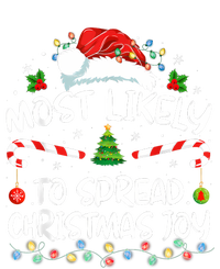 Most Likely To Spread Christmas Joy Family Matching Pajamas Sweatshirt