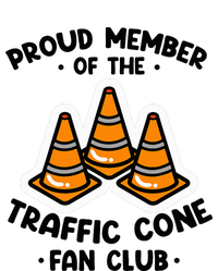 Proud Member Of The Traffic Cone Fan Club Highway Cones T-Shirt