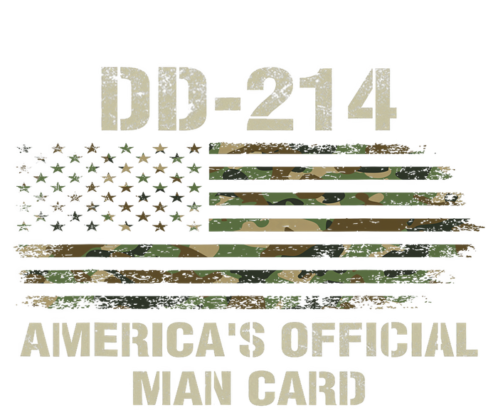 Dd214 Americas Man Card Funny Military T-Shirt