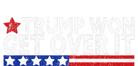 Trump Won Get Over It 2024 Flag Usa Magnet