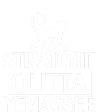 Monkey Straight Outta Yemassee Button