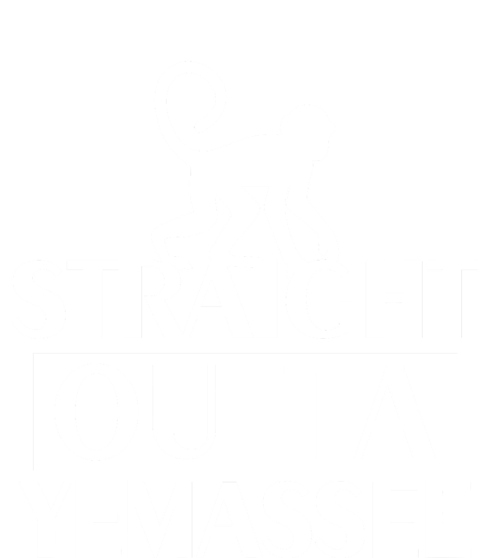 Monkey Straight Outta Yemassee Button