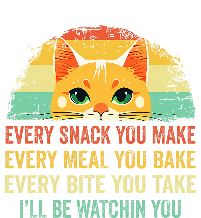 Cat Mom Dad Owner Funny Every Snack You Make For Cats Lover T-Shirt