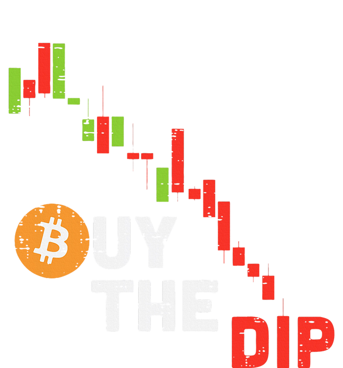 Buy The Dip Bitcoin Crypto Cryptocurrency Trader Investor Toddler Zip Fleece Hoodie