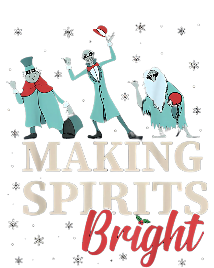 Making Spirits Bright Christmas Haunted Ghosts T-Shirt