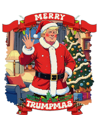 Merry Trumpmas Santa Trumpchristmas Pajamas Funny Cooling Performance Crew T-Shirt