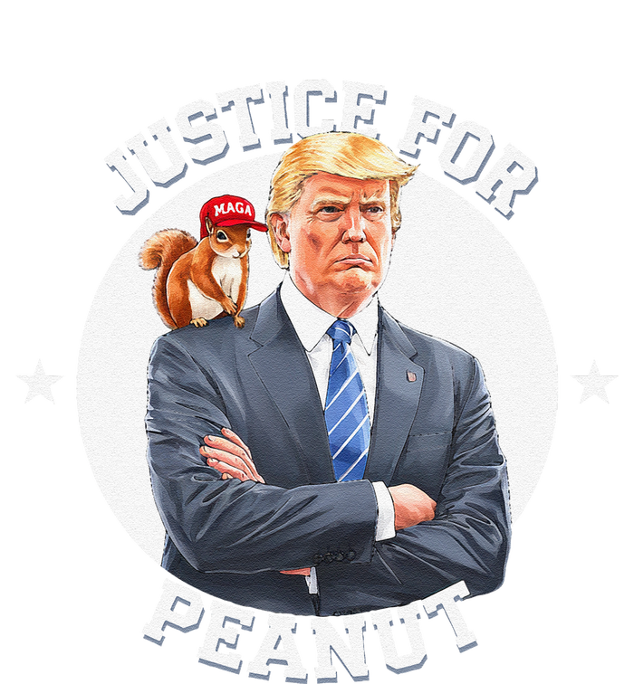 Justice For Peanut The Squirrel – Christmas Xmas Support Art T-Shirt