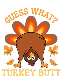 Funny Thanksgiving Guess What Turkey Butt Cooling Performance Crew T-Shirt