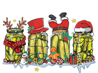 Canned Pickles Christmas Light Retro Homemade Pickle Jar Cooling Performance Long Sleeve Crew