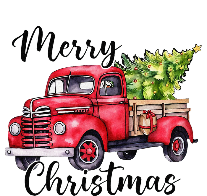 Merry Christmas Red Truck T-Shirt