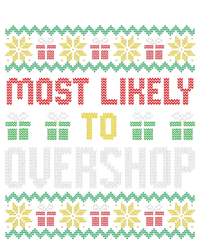 Most Likely To Overshop Shopping Squad Family Christmas T-Shirt