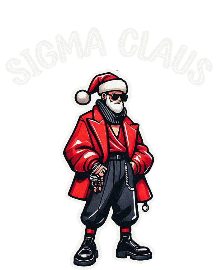 Sigma Claus Cool Santa Funny Christmas Rizz Rizzler Meme Magnet