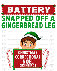 Elf Snapped Off A Gingerbread Leg North Pole Correctional T-Shirt