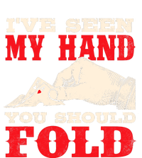 IVe Seen My Hand You Should Fold Poker Card Player Casino Metallic Star Ornament