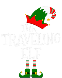 Funny The Traveling Elf Matching Family Group Gift Christmas PosiCharge Competitor Tank