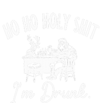 Ho Ho Holy Shit IM Drunk Performance Long Sleeve Polo