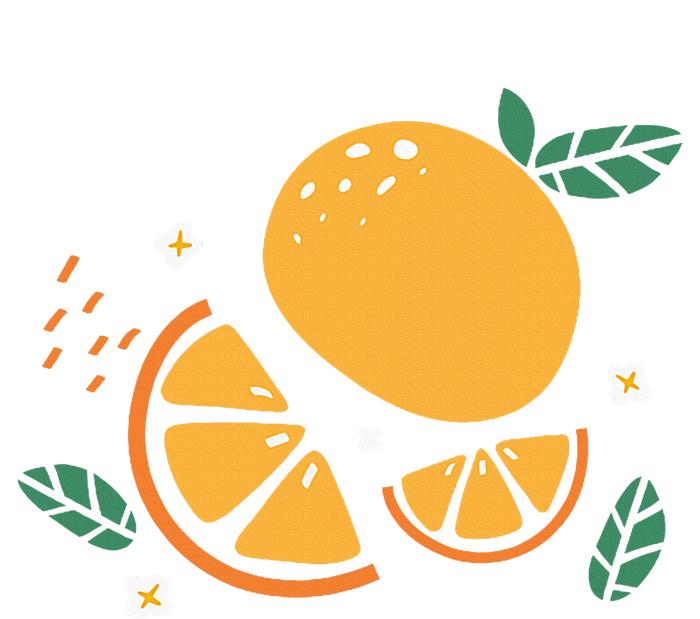 Oranges Fruit Cute Summer Kawaii Food T-Shirt