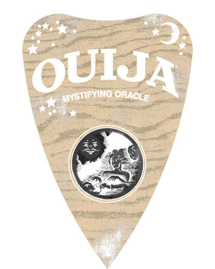 Ouija Planchette Of Spirits 7-Panel Snapback Hat