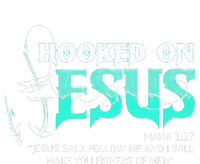 Hooked On Jesus Funny Fishing T-Shirt