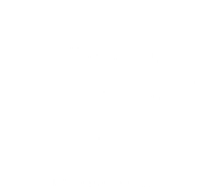 Christmas Baker Cookie Mrs Claus Gingerbread Bakery Gift Full Zip Hoodie