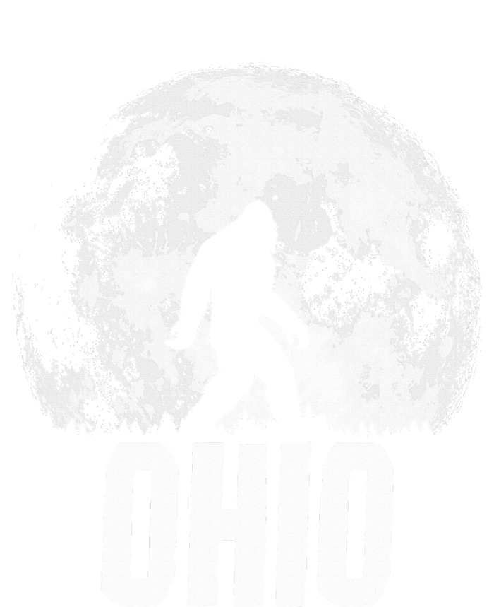 Ohio Bigfoot Vintage Full Moon Retro Squatch State Pride T-Shirt