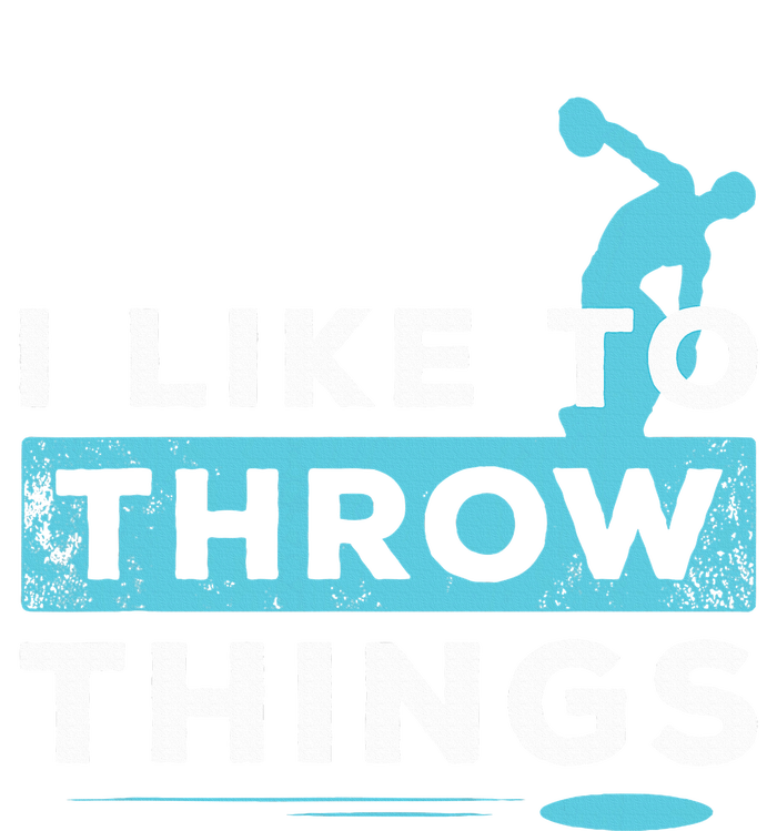 Like Things Track Field Discus Athlete Throw Kids Long Sleeve Shirt