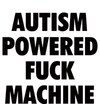 Autism Powered Fuck Machine High Crown Mesh Back Trucker Hat