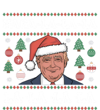 Maga La La La Donald Trump Potus 47 Ugly Christmas Gift Coaster