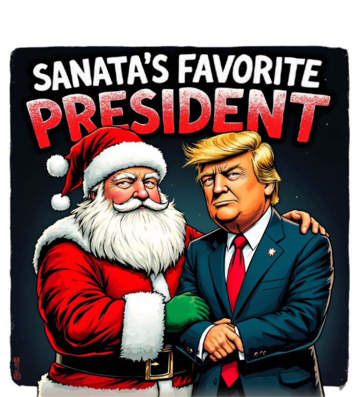 Trump SantaS Favorite President T-Shirt