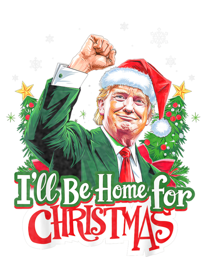 ILl Be Home For Christmas Funny Trump Santa 2024 Christmas Impact Tech Backpack