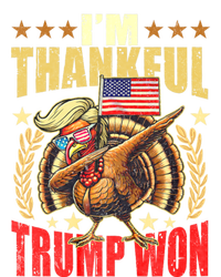 IM Thankful Trump Won Thanksgiving Turkey Fall Women's Fleece Hoodie