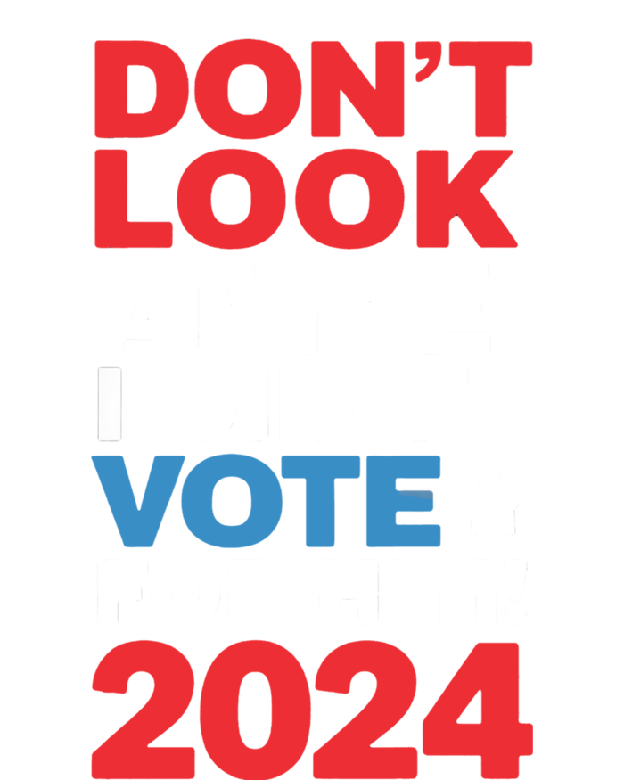 DonT Look At Me! I DidnT Vote For Him Democrat Liberal Hooded Wearable Blanket