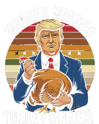 Winner Winner Turkey Dinner Humor Funny Trump Thanksgiving 16 in Basic Backpack