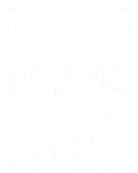 Bruh Not Another Pair Of Socks Meme Funny Saying Christmas Sweatshirt Cinch Pack Bag