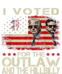 I Voted For The Outlaw And The Hillbilly 2024 Trump Victory Cooling Performance Crew T-Shirt