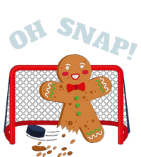 Oh Snap Christmas Hockey Gingerbread Man Cookie Hockey Lover Sustainable Beanie