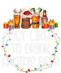 Most Likely To Drink SantaS Beer Matching Christmas T-Shirt