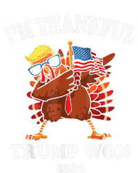 Trump Thanksgiving Im Thankful Trump Won 2024 Trump Won Us President Women's Perfect Tri Tunic Long Sleeve Shirt