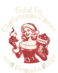 Funny Fueled By Christmas Cheer And Female Rage Patriarchy Ladies Essential Flowy Tank