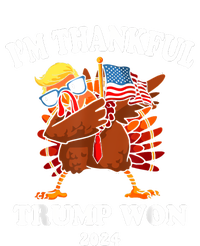 IM Thankful Trump Won Thanksgiving Trump Autumn Turkey 2024 Bumper Sticker