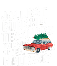 Jolliest Bunch Of Teachers This Side Of The Hallway Xmas Womens California Wash Sweatshirt