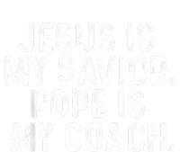 Jesus Is My Savior Pope Is My Coach Religious Quote PosiCharge RacerMesh Polo