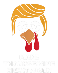 Make Thanksgiving Great Again Funny Turkey Face T-Shirt