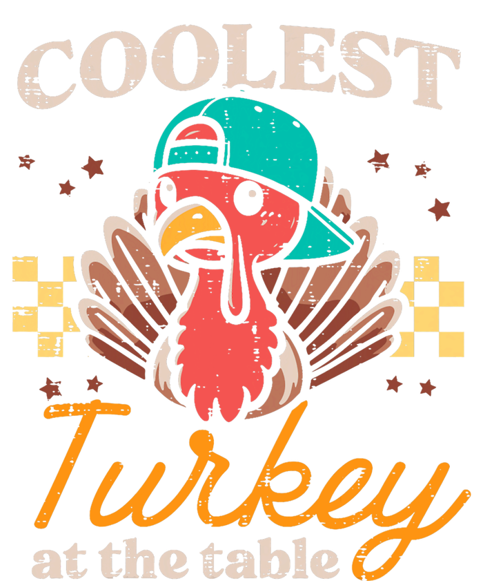 Thanksgiving Coolest Turkey At Table Performance Fleece Hoodie