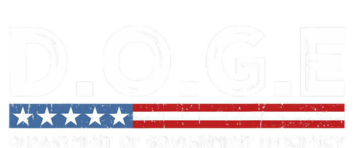 Doge D.O.G.E. Department Of Government Efficiency Sweatshirt Cinch Pack Bag