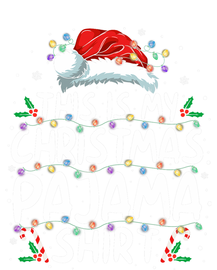 This Is My Christmas Pajama Funny Xmas Pjs Zip Tote Bag