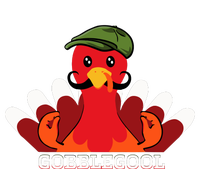 Funny Gobblegool Italian Gobble Turkey Day Fall Thanksgiving Women's Tri-Blend 3/4-Sleeve Raglan Shirt