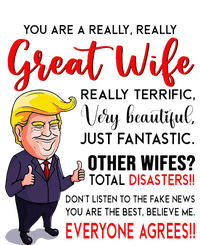 Funny Donald Trump YouRe A Really Great Wife Wife Life T-Shirt