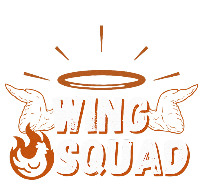 Chicken Bbq Wings Squad Family Party Wing Lovers Women's Knotted Racerback Tank