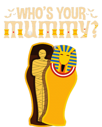 WhoS Your Mummy Funny Egyptian Pharaoh Mummy Softstyle Adult Sport Polo